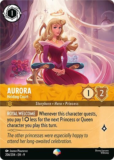 Aurora - Holding Court (Epic) (206/204) (Holofoil) [Fabled]
