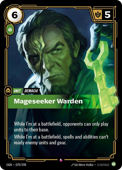 Mageseeker Warden (070/298) (Foil) [Origins]