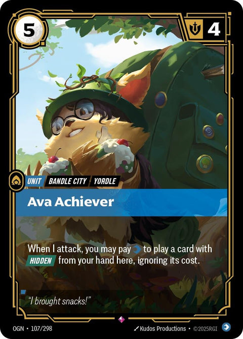 Ava Achiever (107/298) (Foil) [Origins]