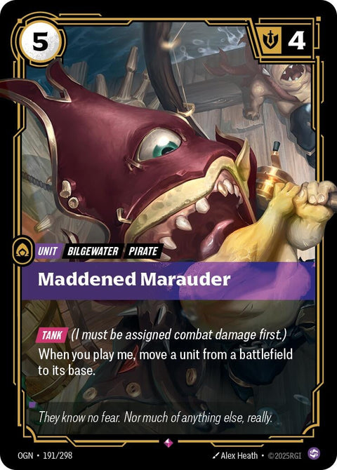 Maddened Marauder (191/298) (Foil) [Origins]