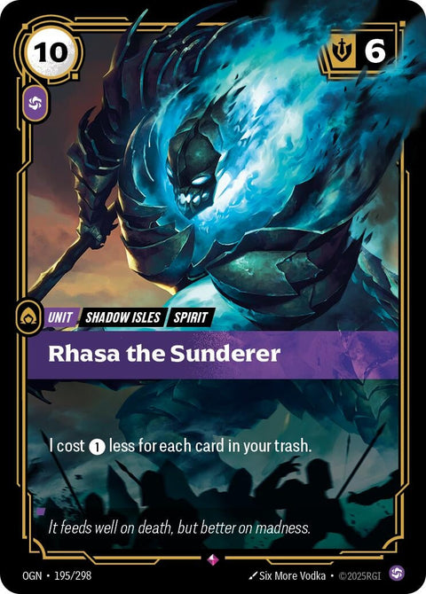 Rhasa the Sunderer (195/298) (Foil) [Origins]