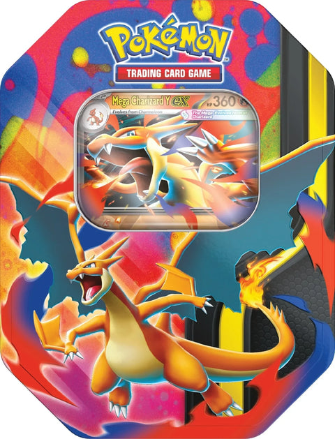 Pokemon TCG: Mega Charizard Tin - Charizard Y (Pre-Order)