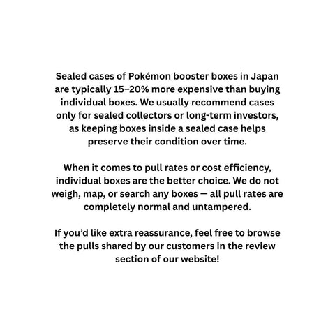 Case of Mega Dream ex Booster Box M2a