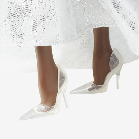 2021 Holiday Barbie Doll. Brunette Braids