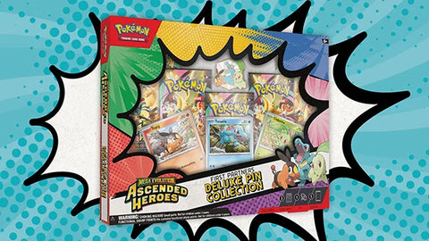 ME2.5 Ascended Heroes - First Partners Deluxe Pin Collection (Pre-Order) Limited 1 per household