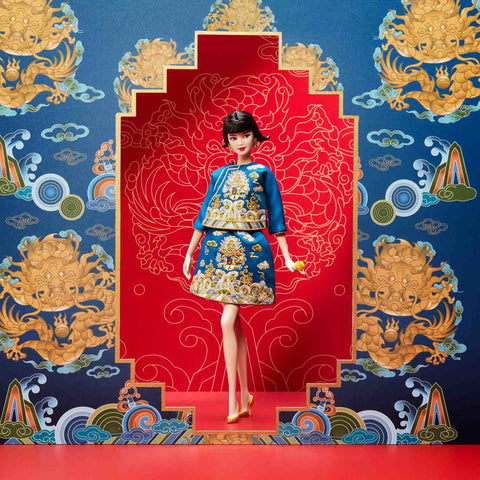 2023 Barbie Lunar New Year Doll Designed by Guo Pei